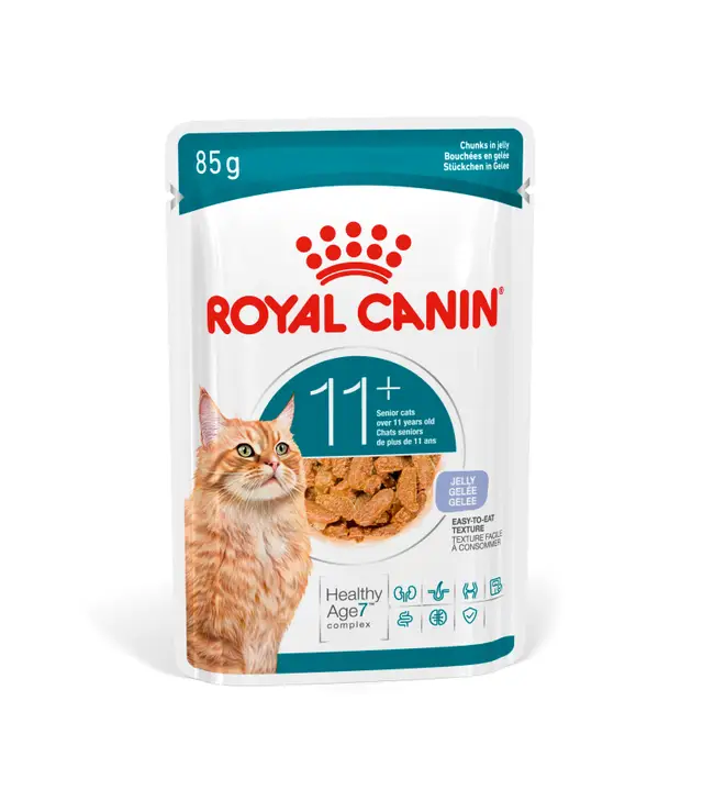 Royal Canin Ageing 11+ Chunks in Jelly Wet Cat Food - 85G