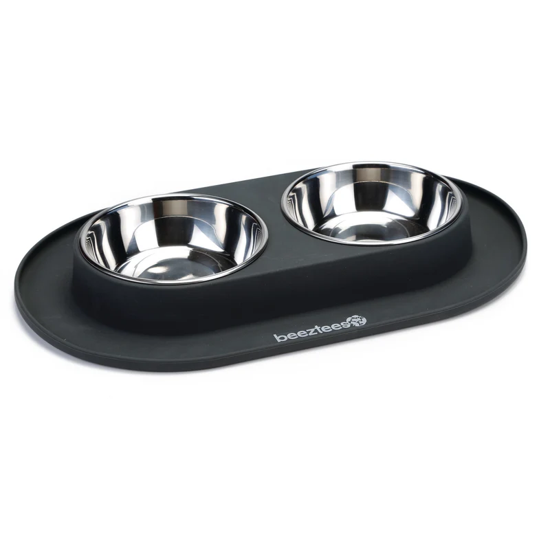 Beeztees Dinnerset für Hunde aus Silikon