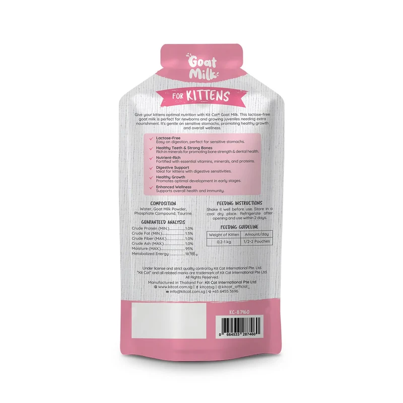 Kit Cat Goat Milk For Kittens 6x50ml