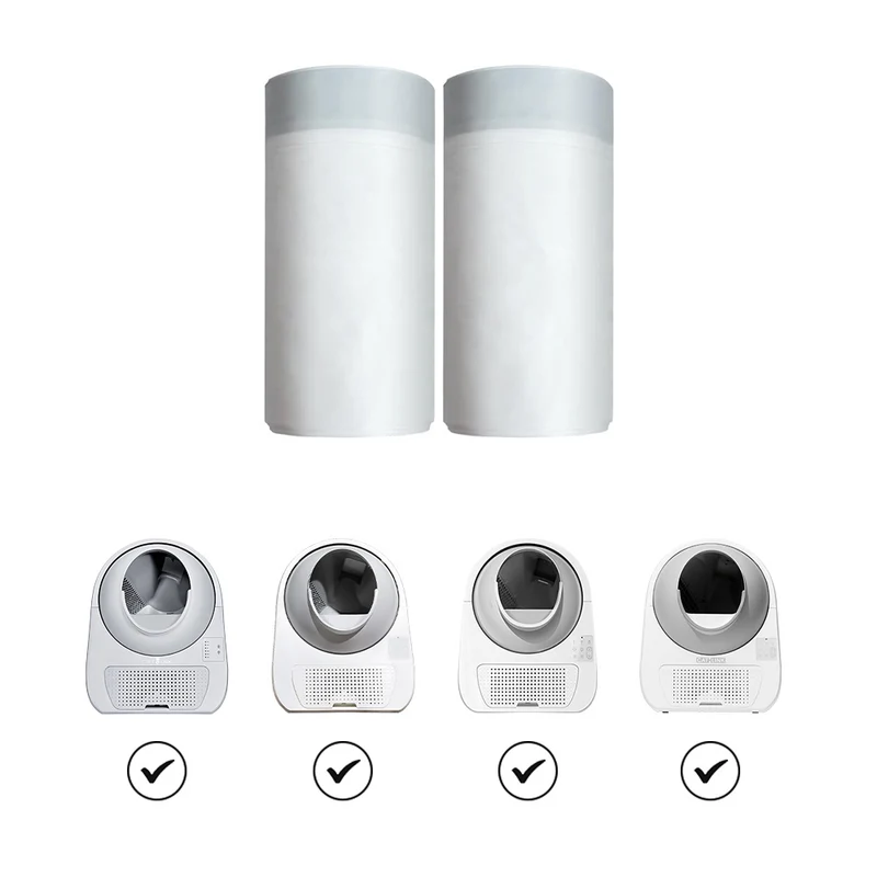 Catlink Replacement Waste Bag For Scooper Young & Luxury Pro Cat Litter Box 2 Rolls