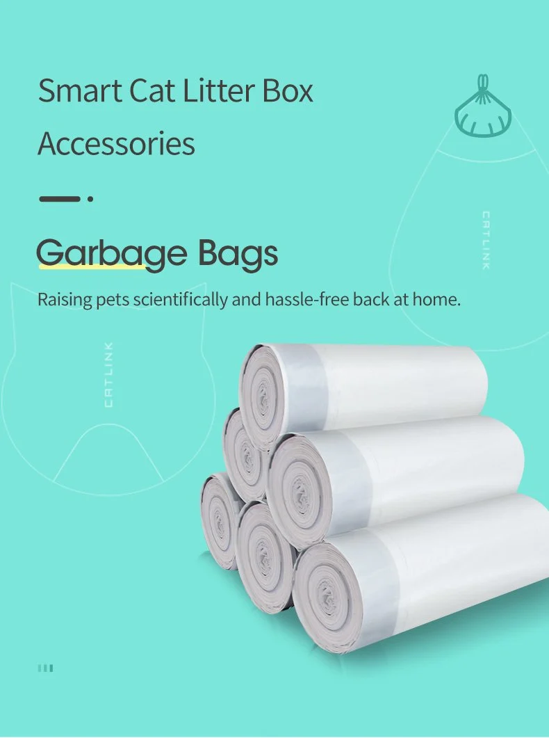 Catlink Replacement Waste Bag For Scooper Young & Luxury Pro Cat Litter Box 2 Rolls