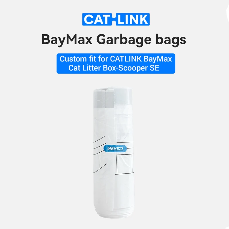 Catlink Replacement Waste Bag For Baymax & SE Lite Cat Litter Box 2 Rolls