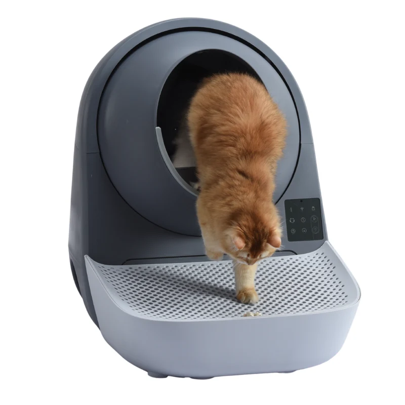 Catlink Stairway Ramp For Scooper Young & Luxury Pro Cat Litter Box 57x35x23cm - Grey