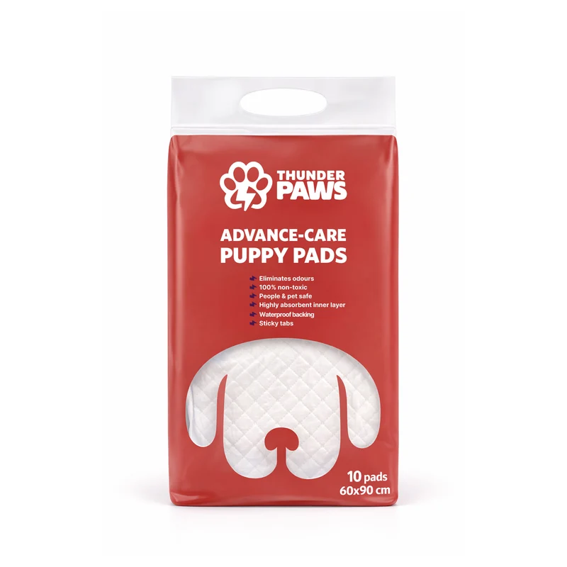 Thunder Paws Advance-Care Puppy & Kitten Pads 60x90cm Value Pack 80 Pads