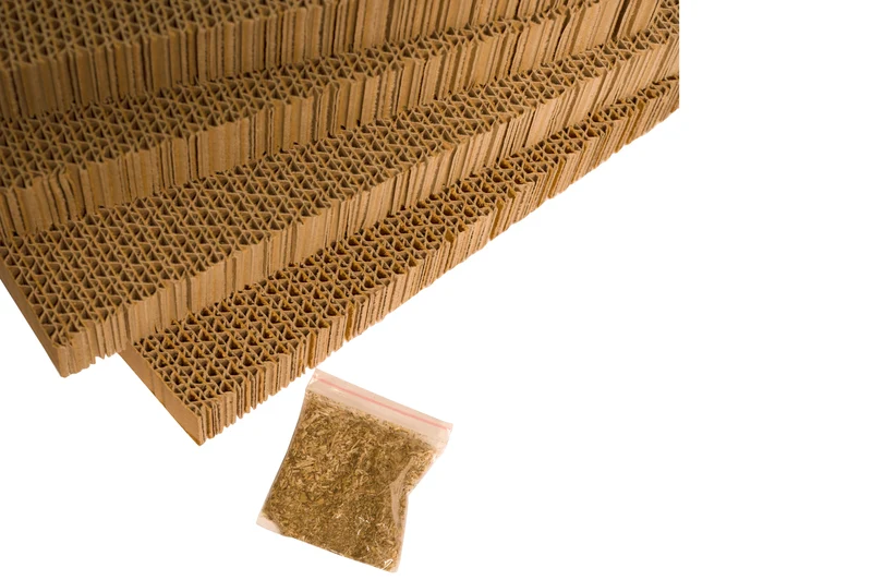 Thunder Paws Case Cat Scratcher 44x25x12.5cm - Natural