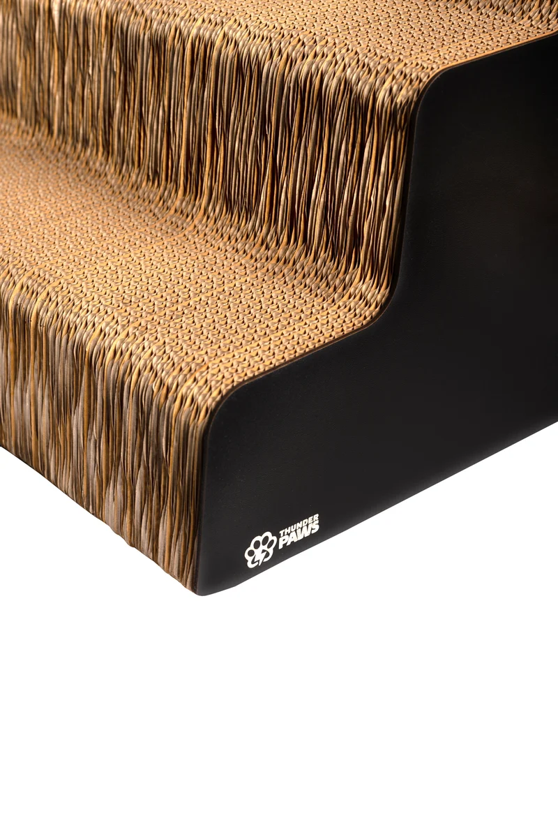 Thunder Paws Skyla Cat Scratcher 50x50x40cm - Black