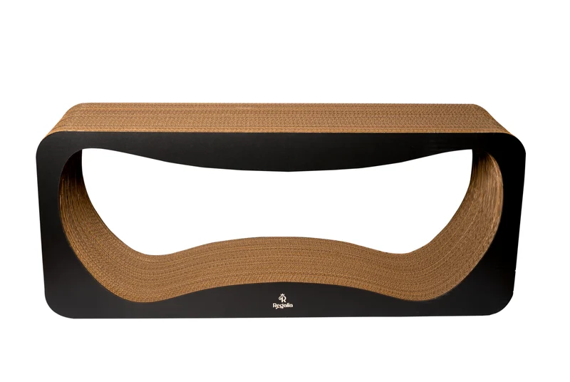 Regalia Yoda Set Cat Scratcher 83x34x24cm - Black
