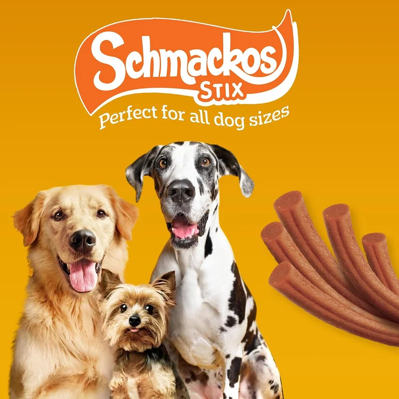 Pedigree Schmackos Stix Grilled Liver Dog Treats 70G