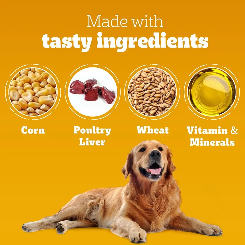 Pedigree Schmackos Stix Grilled Liver Dog Treats 70G
