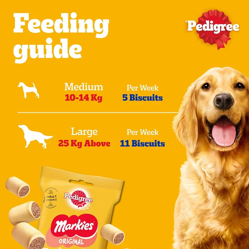 Pedigree Markies Original Cookies Dog Treats 150G