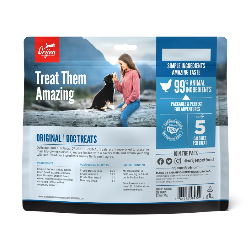 Orijen Original Freeze Dried Dog Treats