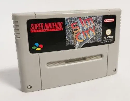 Sim City (SNES - Super Nintendo)