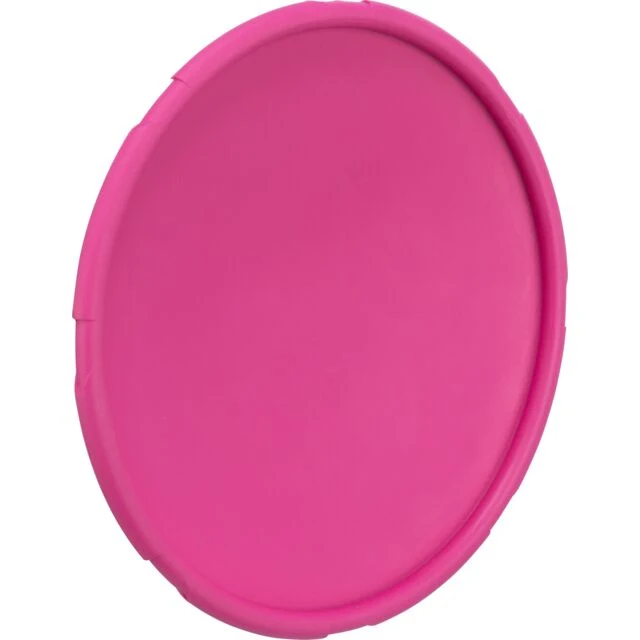 Trixie Natural Rubber Disc Dog Fetch & Catch Toy 24cm Pink