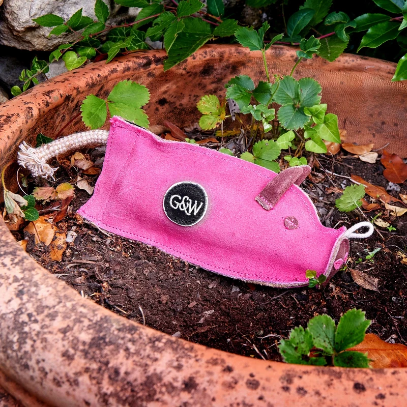 Green&Wilds Peggy the Pig Eco Dog Chew Toy
