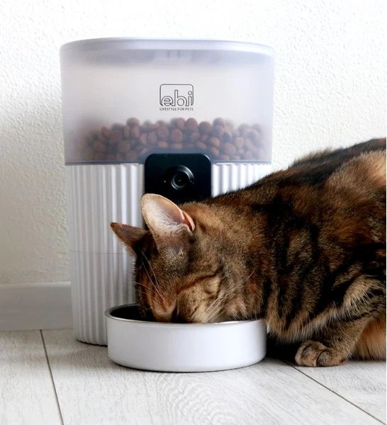 ebi Kualo Smart Feeder with Camera for Dogs & Cats 3.5L