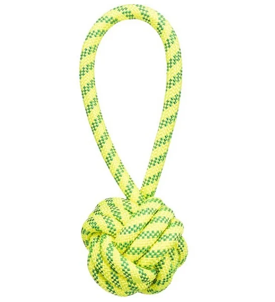 Trixie Aqua Toy Floatable Polyester Rope with Ball Dog Toy 7x21cm