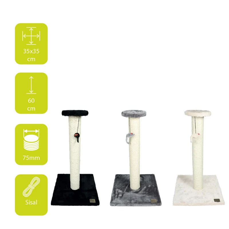 ebi Scratching Tree Classic Stamp for Cats 60cm