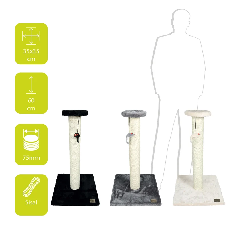 ebi Scratching Tree Classic Stamp for Cats 60cm