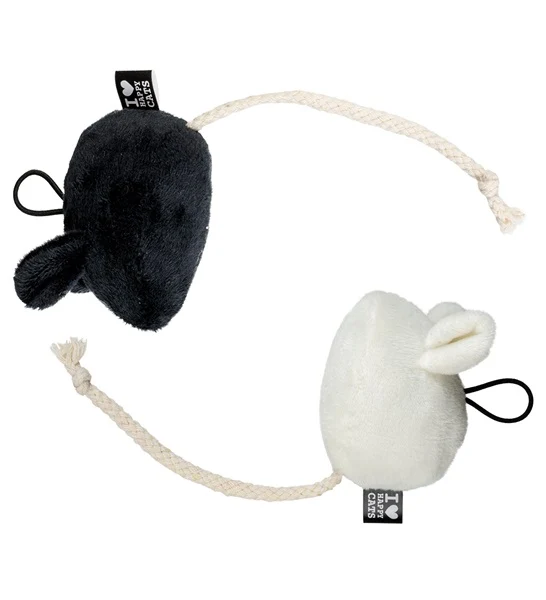 D&D Home I Love Happy Cats Moosy Play Mouse Cat Toy 20x5x5cm