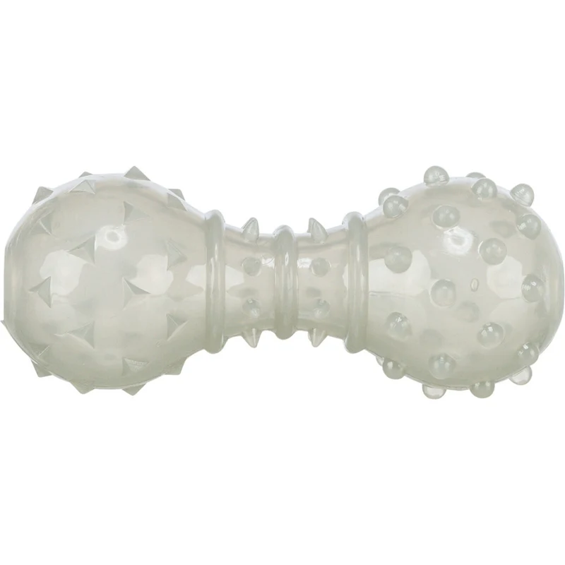 Snack-Hantel Hundespielzeug aus TPR Gummi