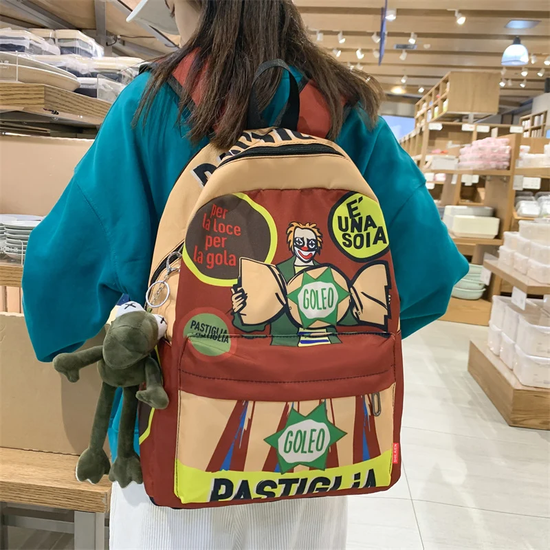 Grafikdruck Freizeit Rucksack Karnz