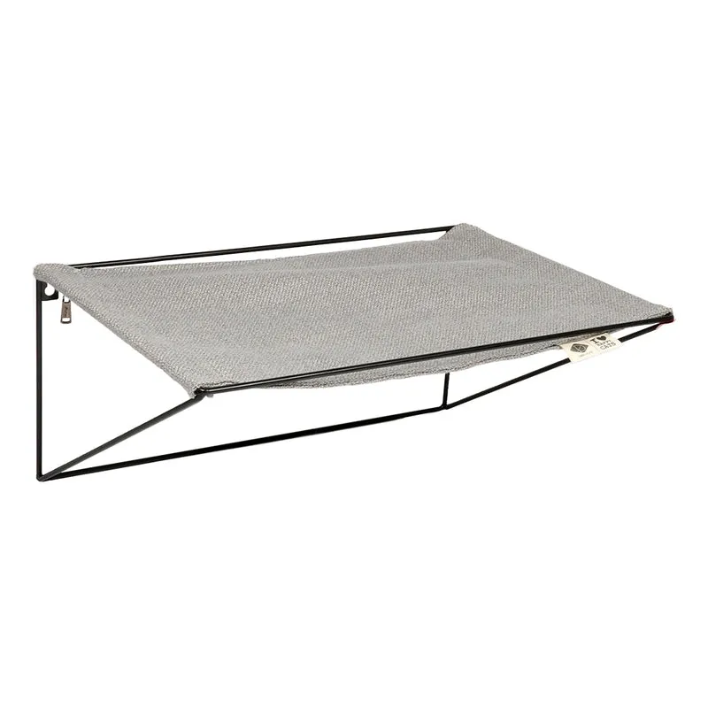 D&D Home I Love Happy Cats Otis Wall Hammock For Cats Grey 45x30x20cm