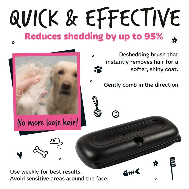 Bugalugs Deshedding Brush For Pets