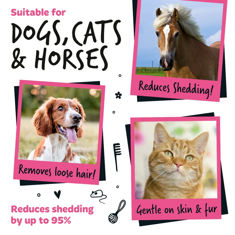 Bugalugs Deshedding Brush For Pets