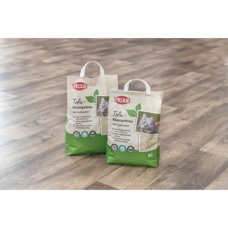 Trixie Tofu Unscented Clumping Cat Litter