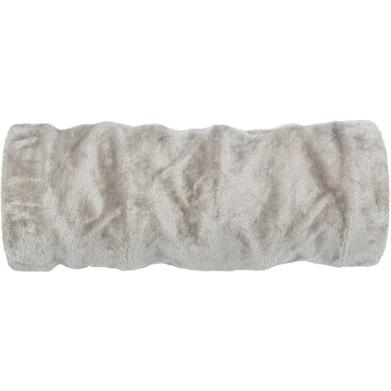 Trixie Plush Playing Tunnel For Cats Grey 22x60cm