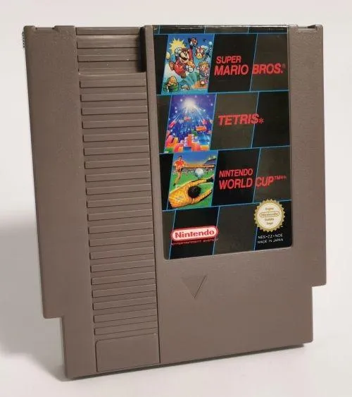 Super Mario Bros. + Tetris + World Cup (Nintendo NES)