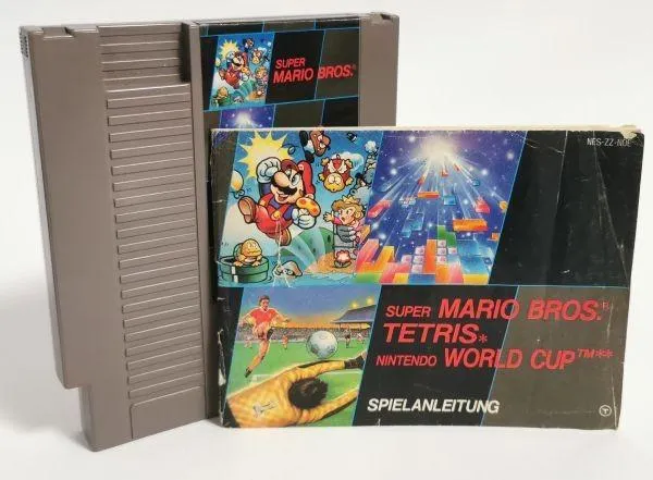 Super Mario Bros. + Tetris + World Cup (Nintendo NES)
