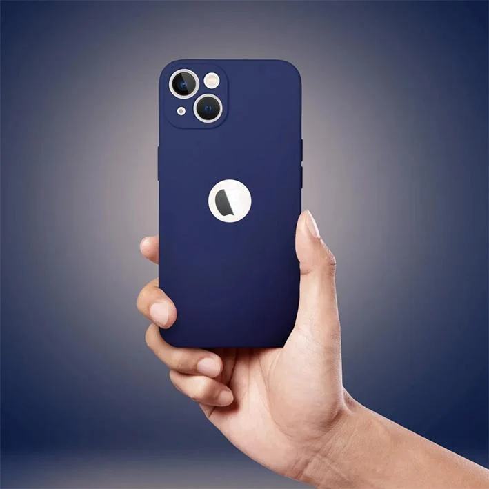 iPhone 14 Handyhülle / Backcase Soft Case Blau