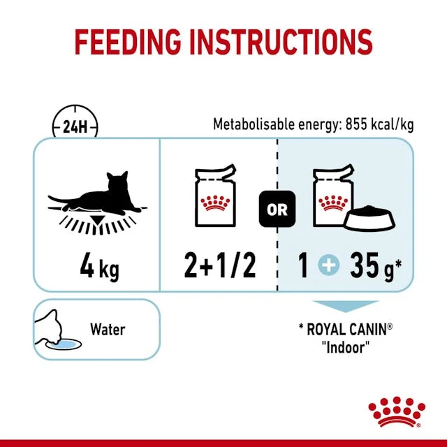 Royal Canin Feline Health Nutrition Sensory Feel Gravy Cat Wet Food 85G - Pack of 12