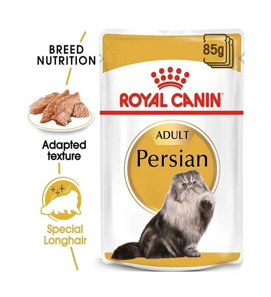 Royal Canin Persian Adult Wet Cat Food 85g - Pack of 12
