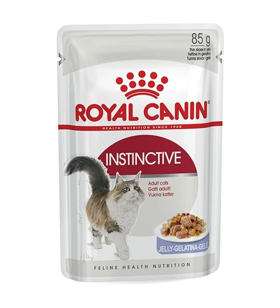 Royal Canin Instinctive Adult In Jelly Wet Cat Food 85G - Pack of 12