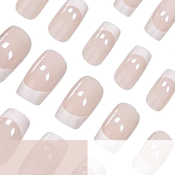 Französische Spitzen-Nageldesign-Verstärkungen Karnz
