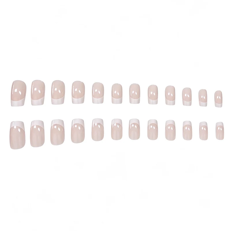 Französische Spitzen-Nageldesign-Verstärkungen Karnz