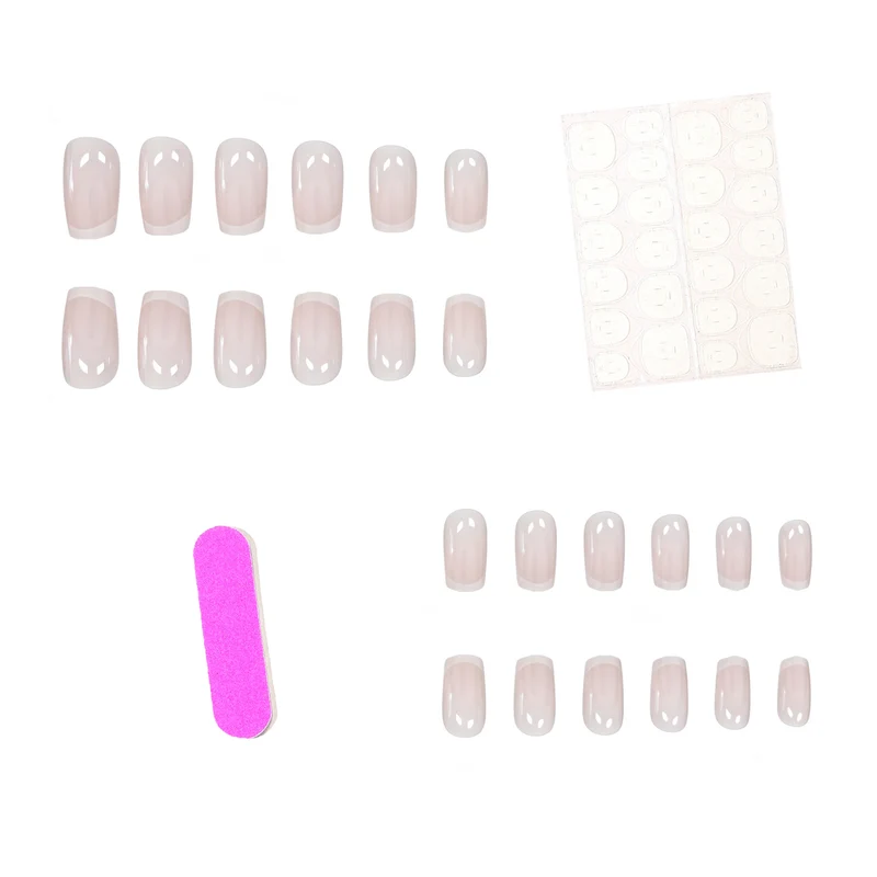 Französische Tip-Acryl-Nagelverstärkungen Karnz 1789915378