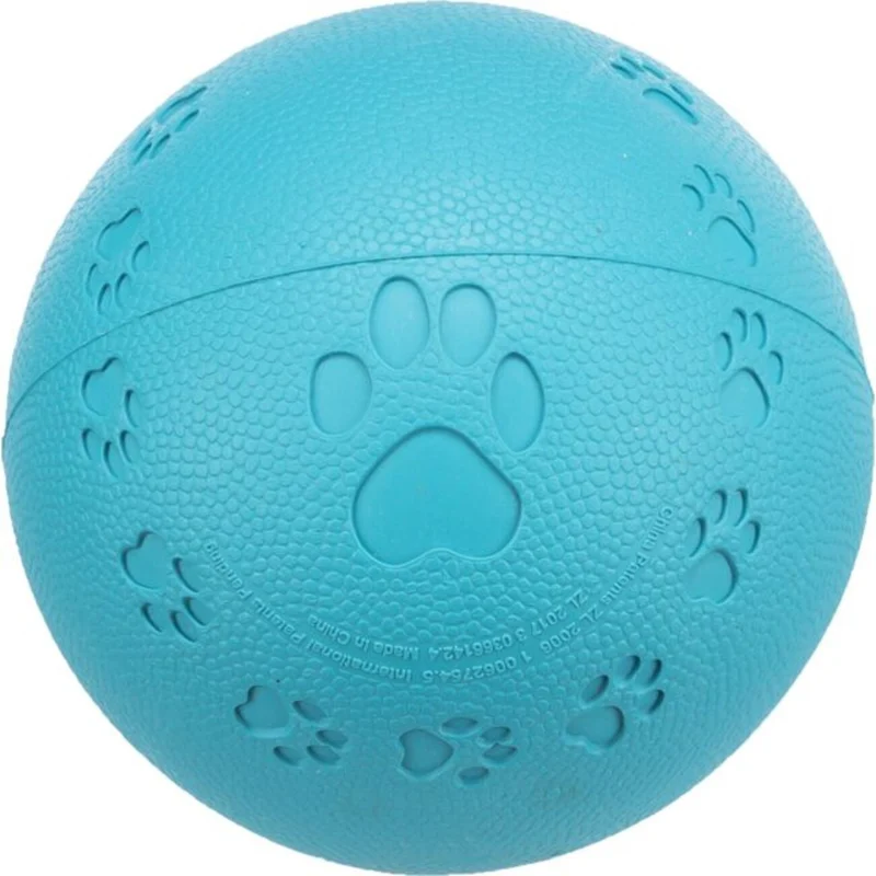 Spielball für Hunde aus Gummi mit Quietscher