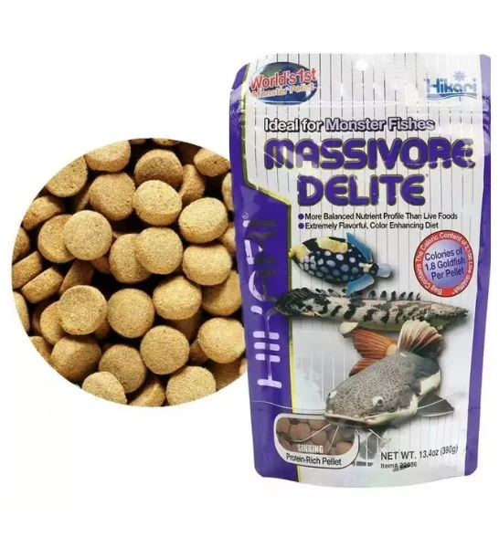 Hikari Tropical Massivore Delite Fish Food 380G
