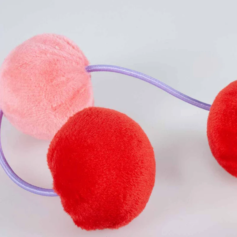 Ebi Coockoo Jolly Jumper Cat Wand Chase Toy - Red/Pink/40x4x4cm