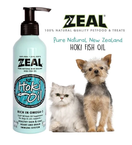 Zeal Pet Food Fish Oil Supplement for Dogs & Cats 225ml
