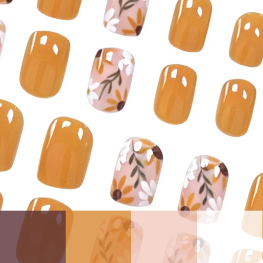 Blumenmuster Nagelkunst Verbesserungen Karnz