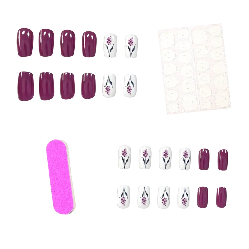 Florale Nagelkunst-Verzierungen Karnz 1789915993