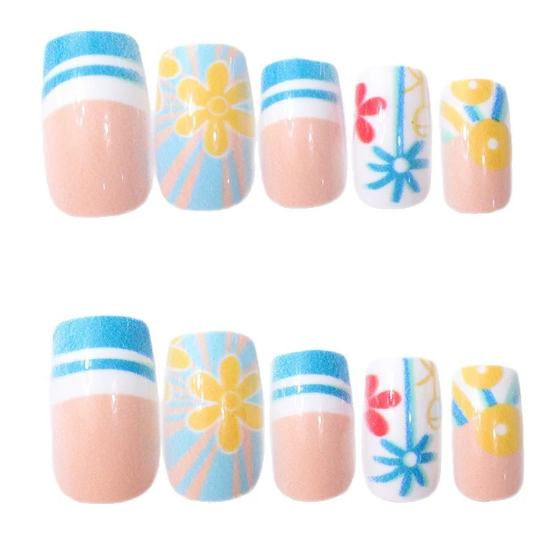 Florales Nagelkunst Design Set Karnz