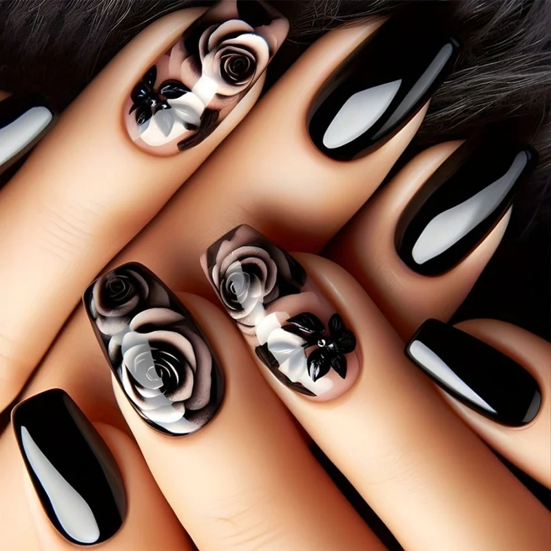 Floral Nail Art Design Karnz 1789915300