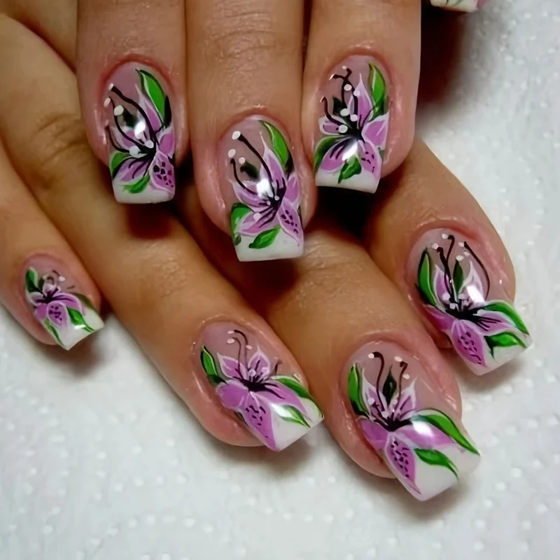 Floral Nail Art Design Karnz 1789915300
