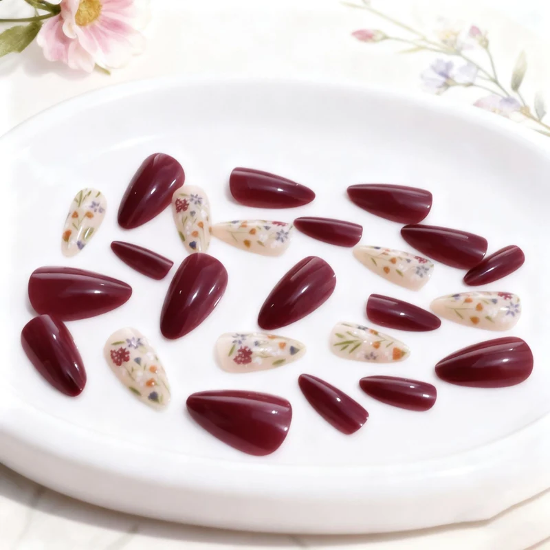 Blumeninspirierten Nagelkunst Verbesserungen Karnz