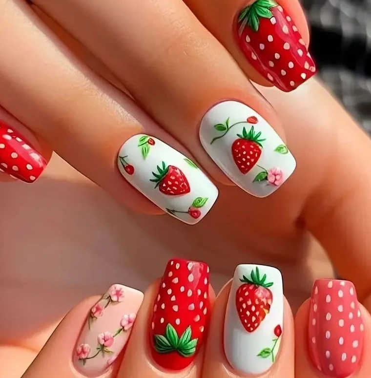 Blumenverlauf Nagelkunstset Karnz